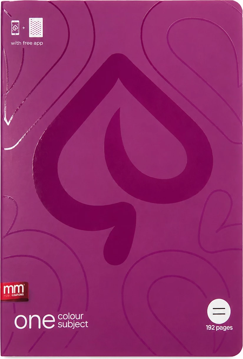 Fletore A5 One Colour Subject  (192 Faqe)