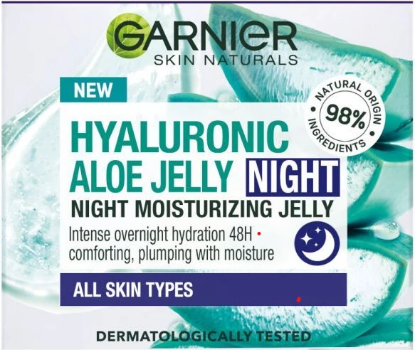 Krem-Xhel nate Garnier Skin Naturals Hyaluronic Aloe Jelly, 50 ml