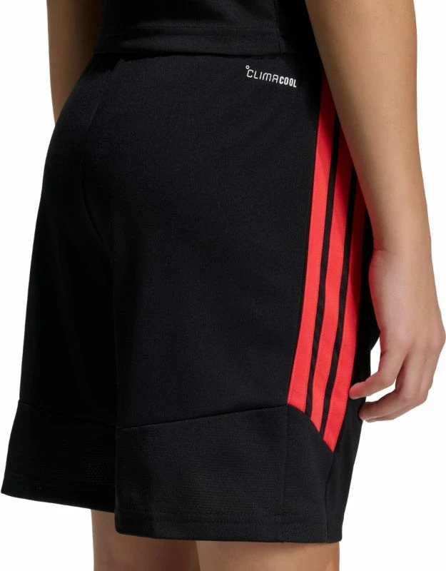 Shorce për fëmijë adidas, të kuqe e të zeza [Madhësia: 140 cm]
