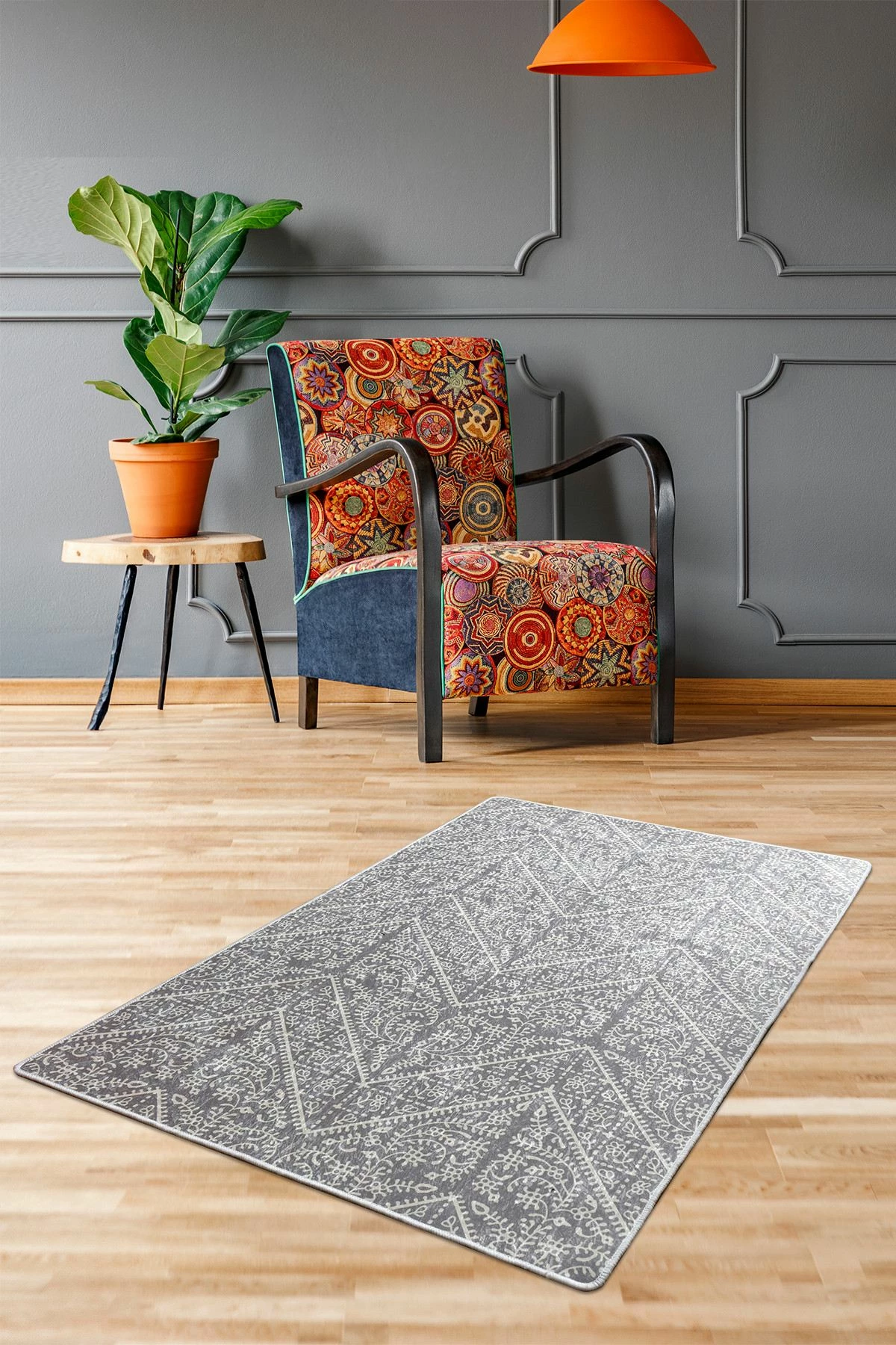 Qilim Conceptum Hypnose, Maggie, gri, 140x190cm