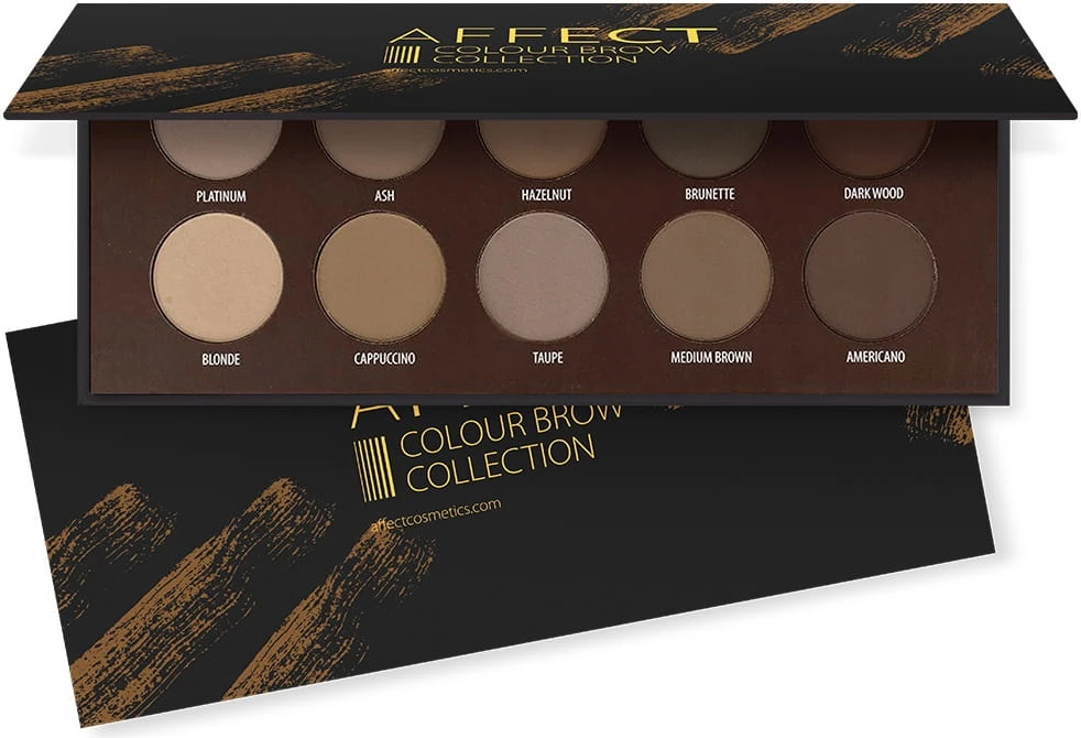 Paletë hije për vetulla Affect Colour Brow Collection 20g