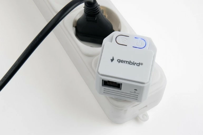 Amplifikator Wi-Fi Gembird WNP-RP300-03, 300 Mbps, i bardhë