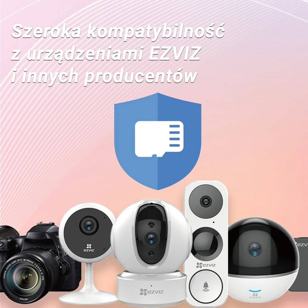 Kartë memorie MicroSDXC EZVIZ 128GB, Class 10, e zezë