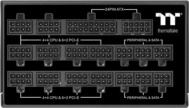 Furnizues energjie Thermaltake Toughpower TF1 1550W, 80 PLUS Platinum, modular, i zi