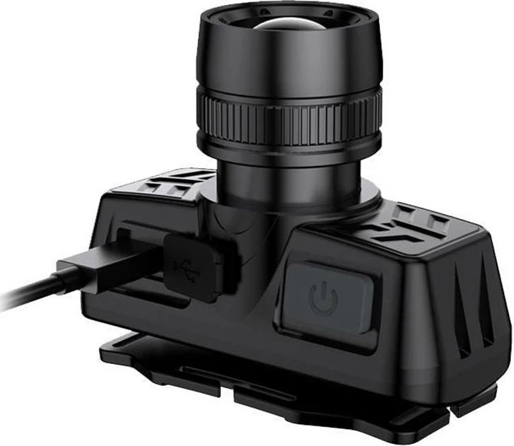 Dritë koke Superfire HL50, 150 lumen, USB, e zezë