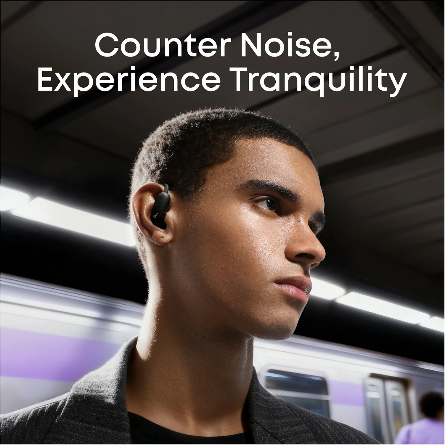 Kufje Anker Soundcore AeroFit 2 Pro, TWS Bluetooth 6.1, IP55, Midnight Black 4