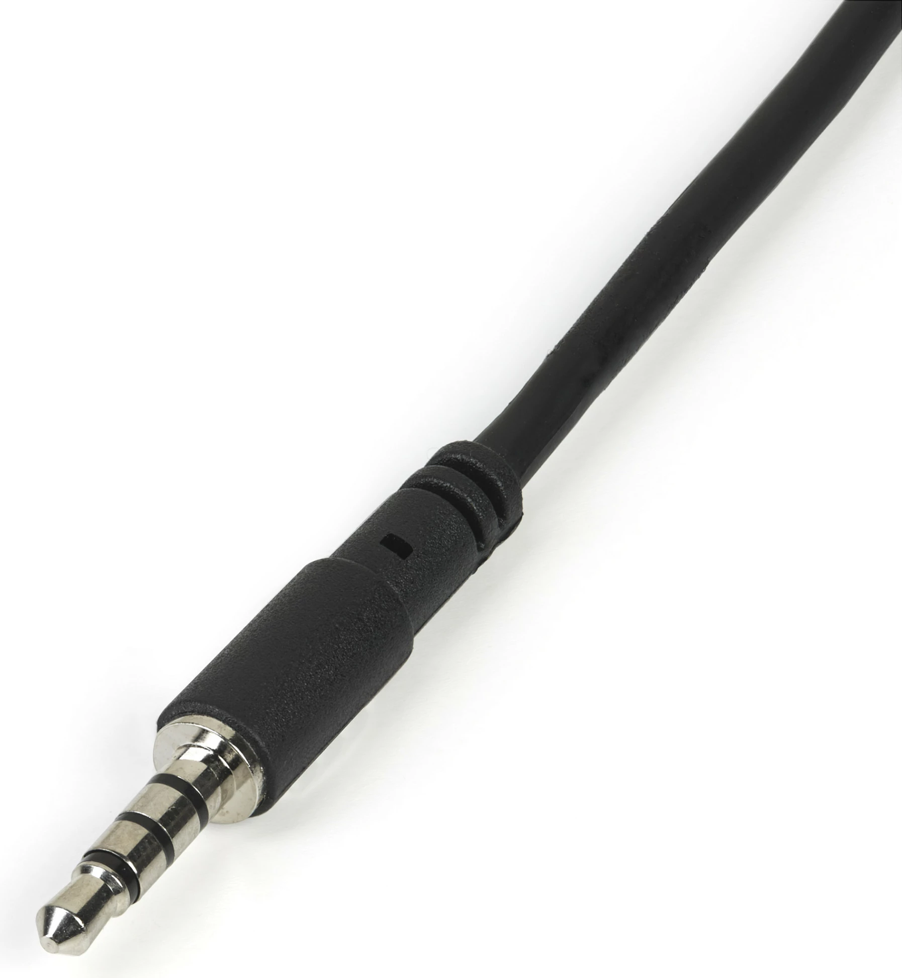 Adapter kufje StarTech MUYHSMFF, 3.5mm (4-pin) në 2x 3.5mm (audio + mikrofon), 0.2m, i zi