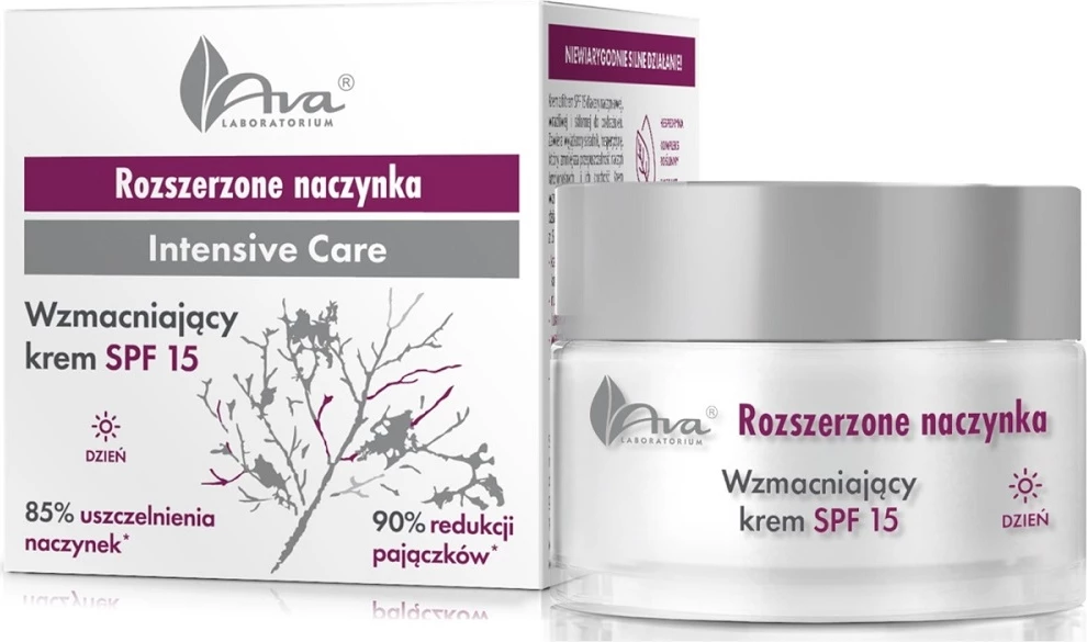 Krem dite për femra Ava Laboratorium Extended Capillaries Strengthening SPF15, 50ml