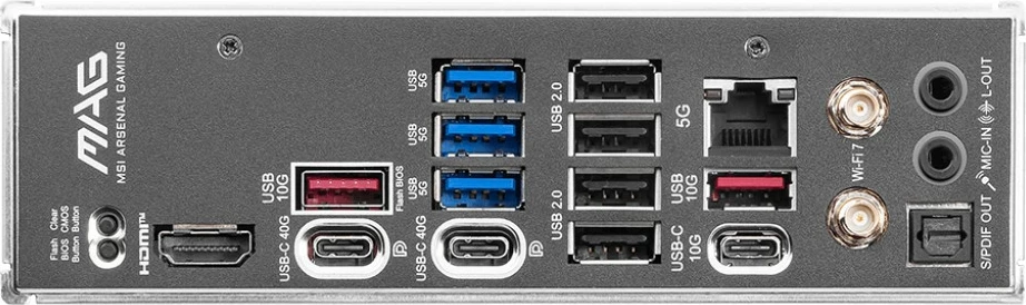 Pllakë amë MSI MAG X870E TOMAHAWK WIFI, Socket AM5, DDR5, ATX, E zezë