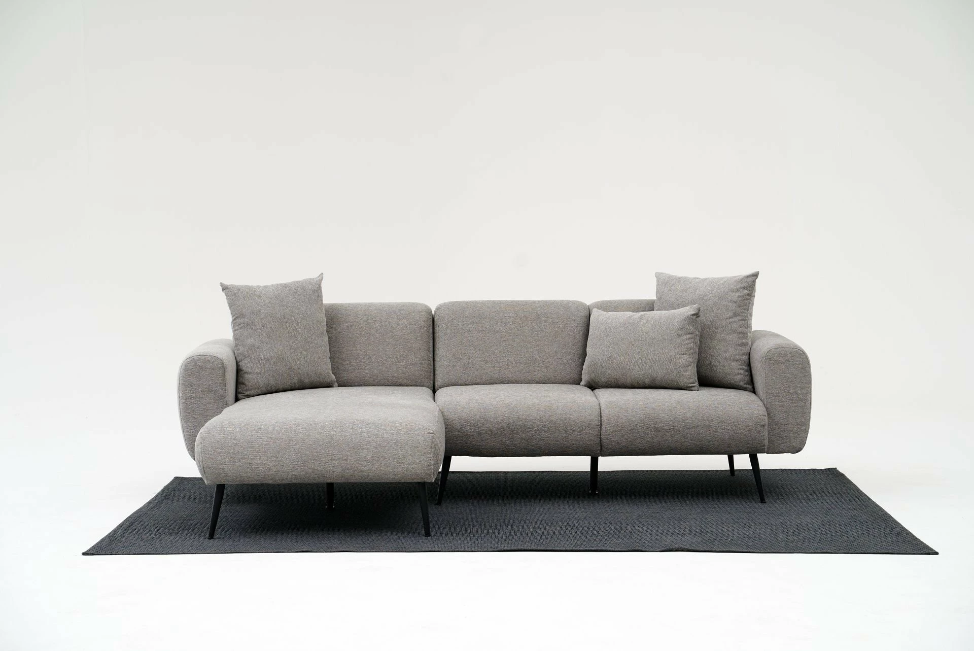 Këndare Atelier del Sofa, anash majtas, ngjyrë gri e çelët