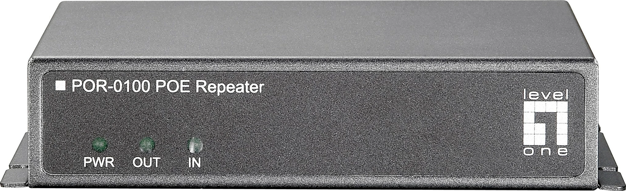 PoE Repeater LevelOne POR-0100, Cascadable, IEEE 802.3x, LAN, Power