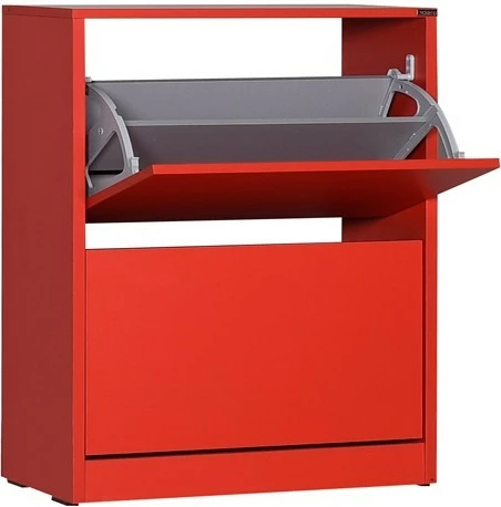 Dollap këpucësh Hanah Home, i kuq, Shc-520-Kk-1