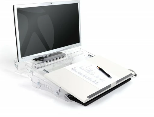 Mbajtës dokumentesh BakkerElkhuizen FlexDesk 630, transparent