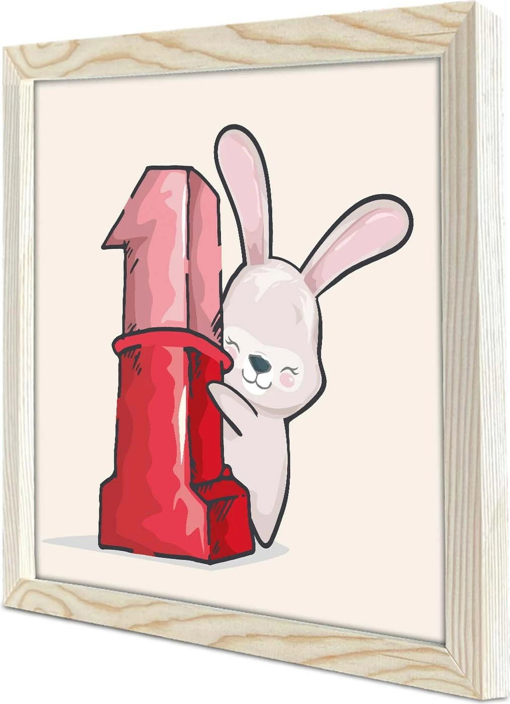 Pikturë dekorative MDF me kornizë, Wallity, 3333KCT-002, 33x33cm
