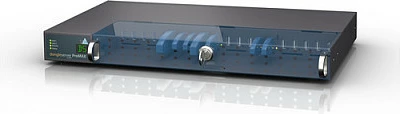 Server për dongla SEH dongleserver ProMAX, 20x USB, 2x LAN Gigabit, 1U Rack, Zi/Kaltër