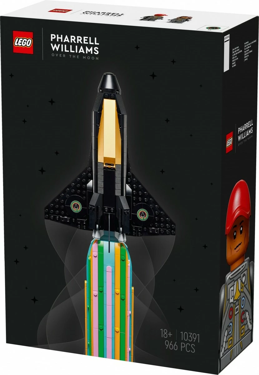 Set LEGO Icons 10391 Joy with Pharrell Williams, 966 copë, 18+