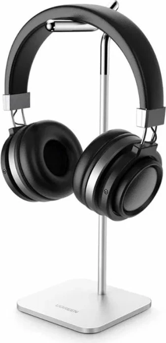 mbajtëse kufjesh UGREEN 80701, alumin metalike, e rregullueshme, 287 mm, argjend/e zezë