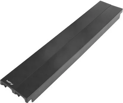Kapak fundi Lanberg për kasat 19" 2U, ngjyrë e zezë