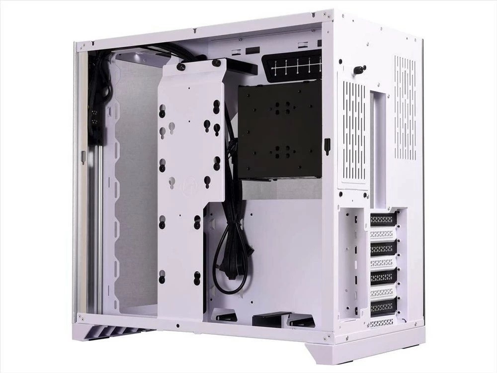 Lian Li PC-O11 Dynamic Midi Tower, Tempered Glass (White)