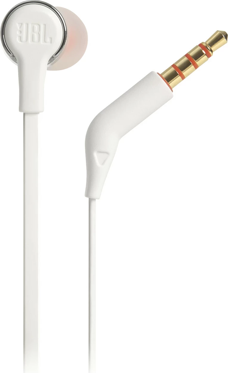 Kufje JBL Tune 210 in-ear me mikrofon, të bardha