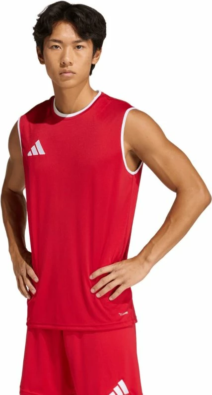 Fanellë pa mëngë për meshkuj adidas Entrada 26 KB3932, e kuqe