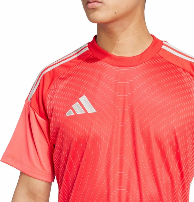 Fanellë portieri adidas Tiro 25 Competition JI9717, e kuqe