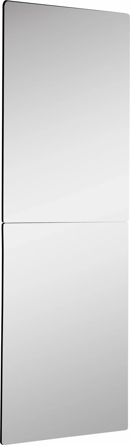 Pasqyrë drejtkëndëshe, 2 copë, ngjyrë argjendi, Skye Decor, 40x120cm