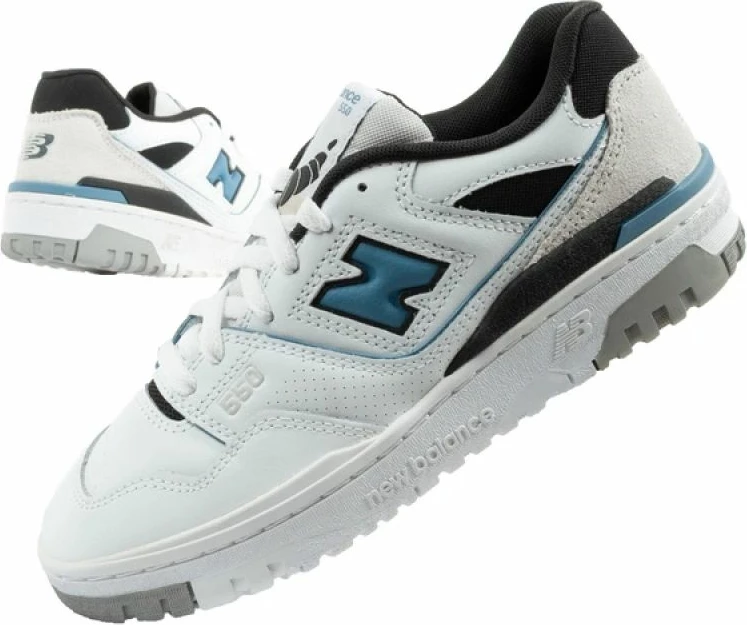 Atlete fëmijësh New Balance 550, të bardha