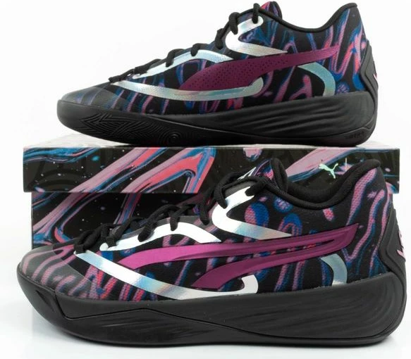 Atlete basketbolli Puma unisex, Black–Mauved Out