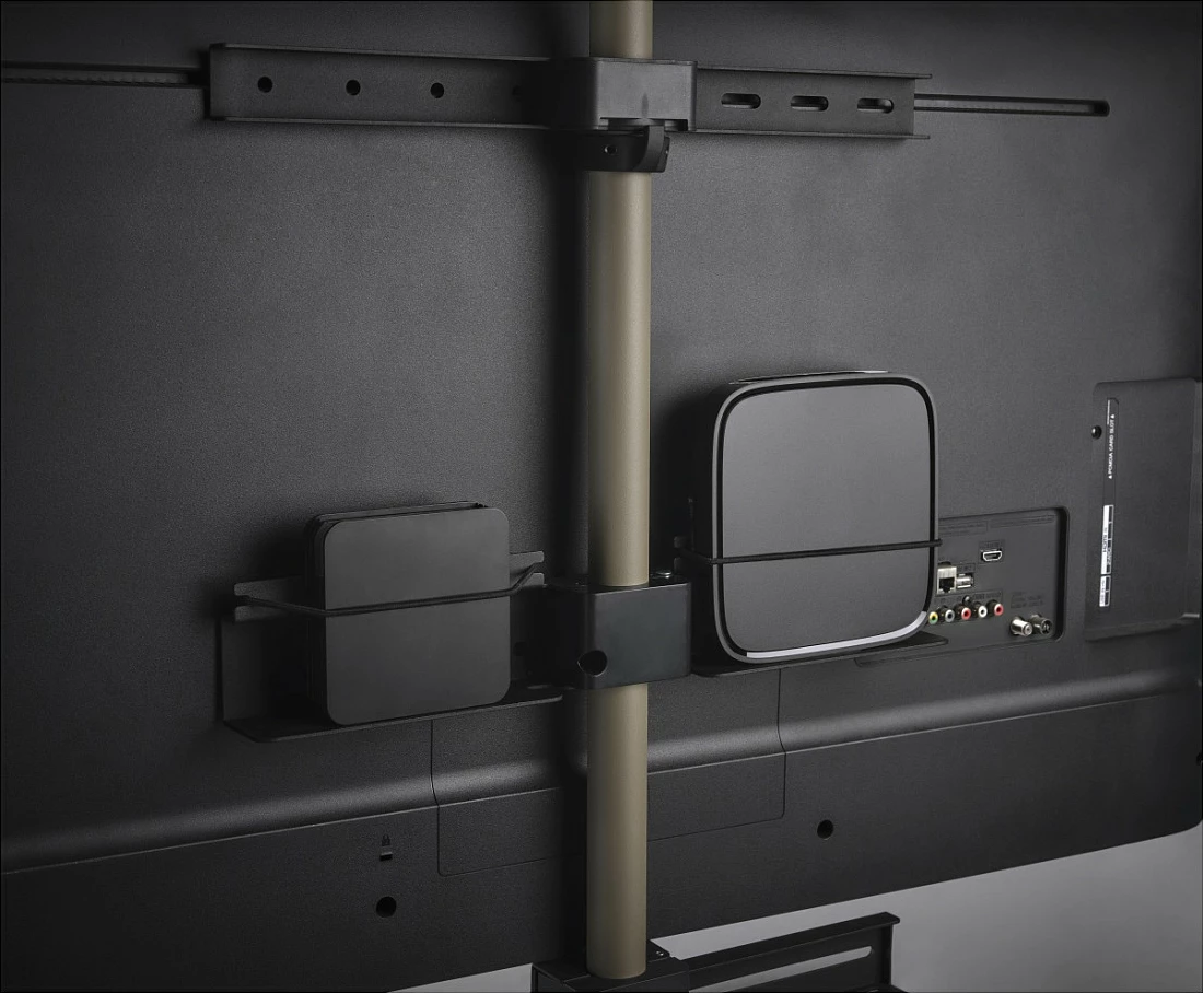 Stativ dyshemeje për TV One For All WM 7475 Quadpod, 32-70", VESA 200x100-400x400, 360°, 35 kg, kafe/gri