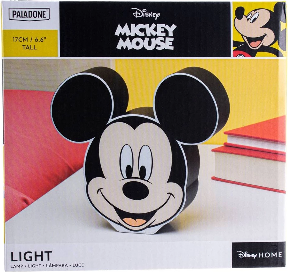 Llambë tavoline Paladone Disney Mickey Box 17 cm, me bateri 3xAAA