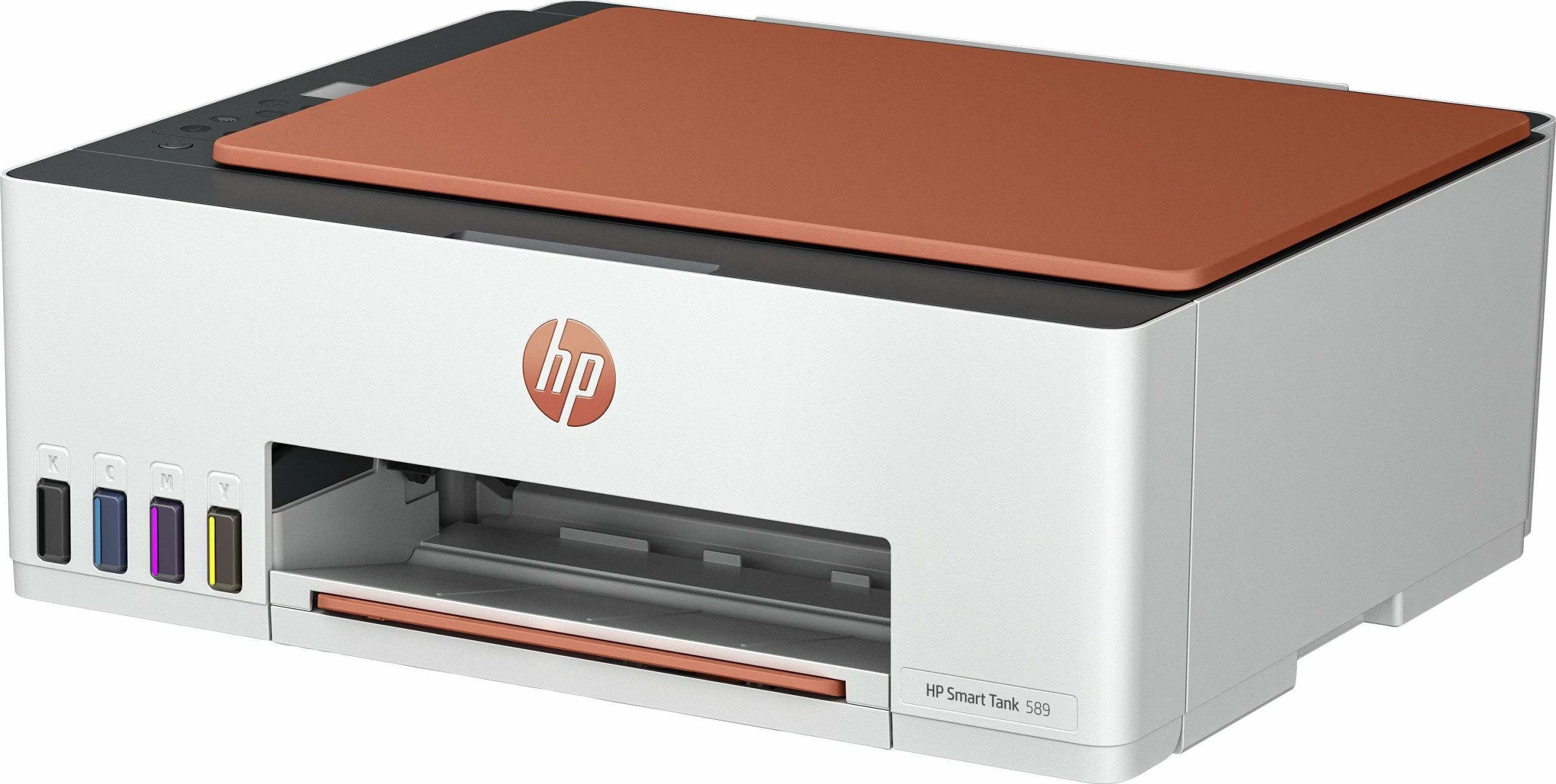 Printer multifunksional HP Smart Tank 589 (4A8D9A), CISS, A4, Wi‑Fi/USB, deri 6000 faqe, i bardhë