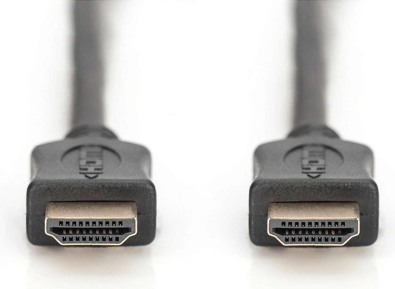 Kabllo HDMI Digitus High Speed me Ethernet, 2 m, HDMI Type A (Standard), 3840 x 2160 pixels, 3D, e zezë