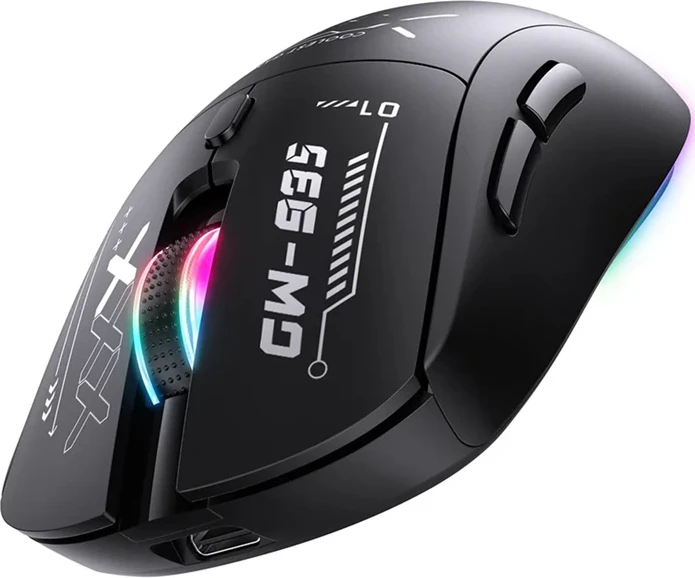Maus gaming ONIKUMA CW953 12800 DPI RGB wireless/2.4GHz/Bluetooth USB-C i zi, set