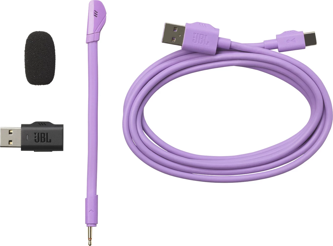 Kufje JBL Quantum 360 Wireless Gaming, over-ear, 2.4GHz + Bluetooth, mikrofon i shkëputshëm, Vjollcë