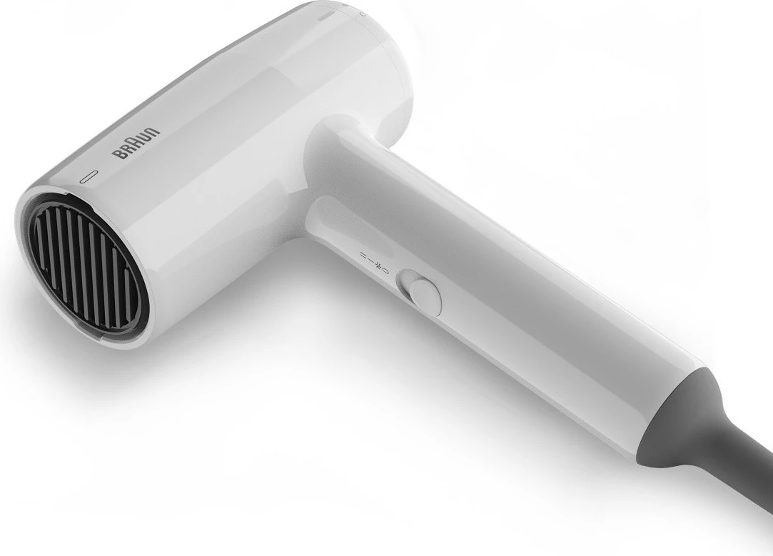 Tharëse flokësh Braun HD155E 1800W me difuzer dhe koncentrator, e bardhë