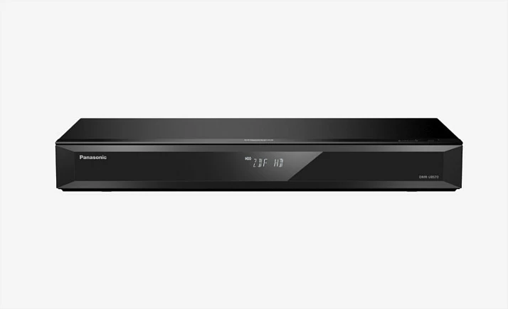 Regjistrues Blu-ray Panasonic DMR-UBS70EGK, 4K Ultra HD, Wi‑Fi, HDMI, 2 tuner, i zi