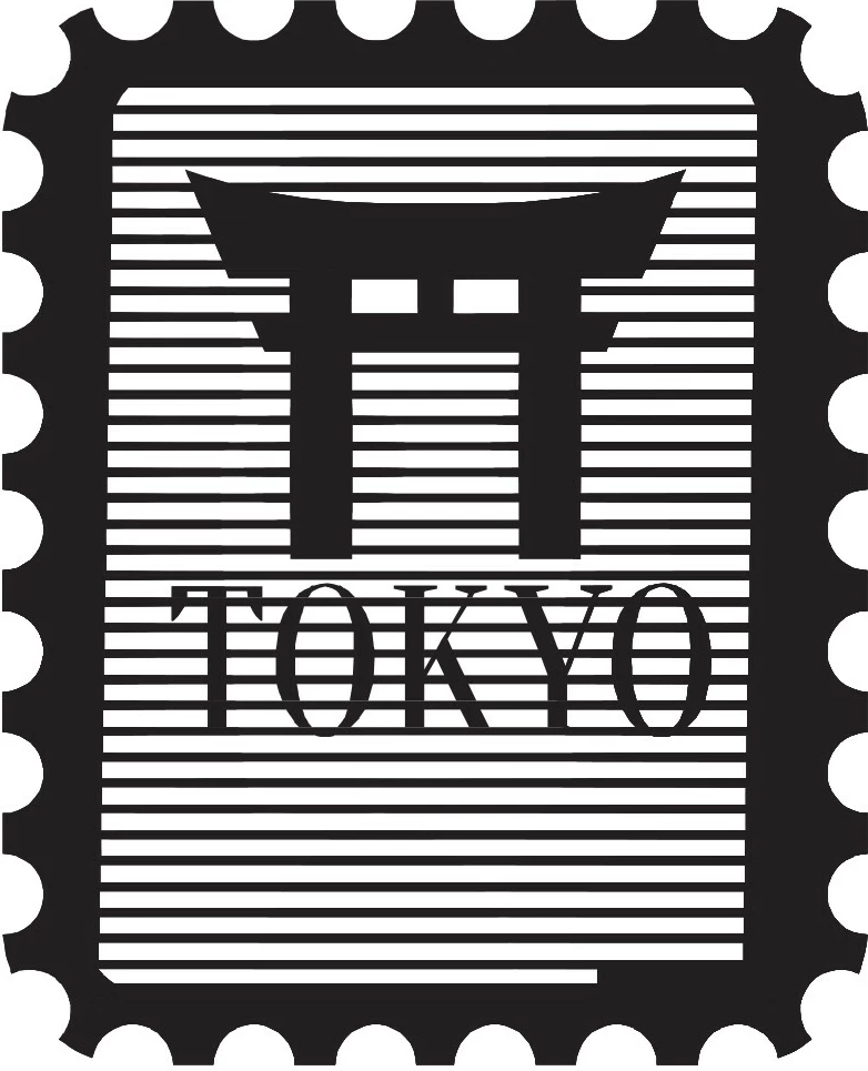 Aksesor dekorativ metalik për mur, Wallity, Tokyo Stamp