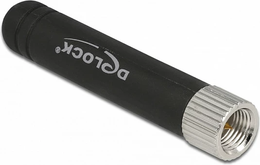 Antenë omni-drejtimore DeLOCK 12713, SMA Female, 868 MHz (0.86–0.87 GHz), 1.6 dBi, e zezë