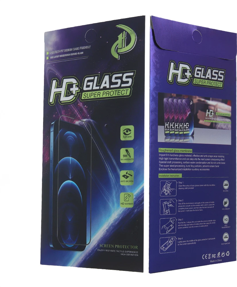Xham i temperuar mbrojtës Premium HG Glass Super Protect 9D Full Glue për Xiaomi Redmi Note 13 Pro