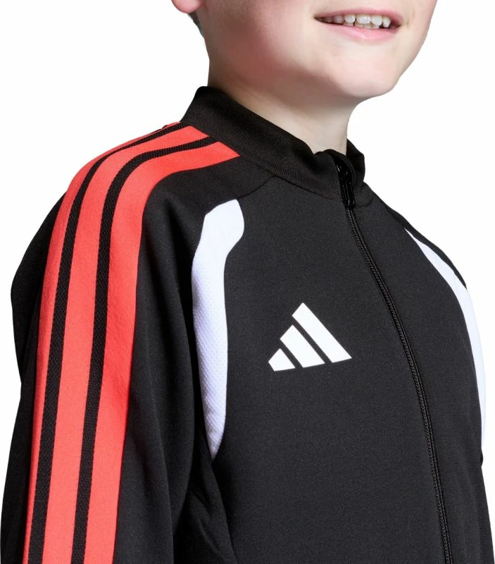 Duks për fëmijë adidas, zi, bardhë, kuqe [Madhësia: 116 cm]