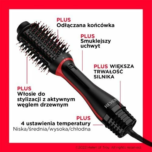 Furçë tharëse dhe stilues Revlon One-Step Volumizer Plus 800 W 64 mm e zezë