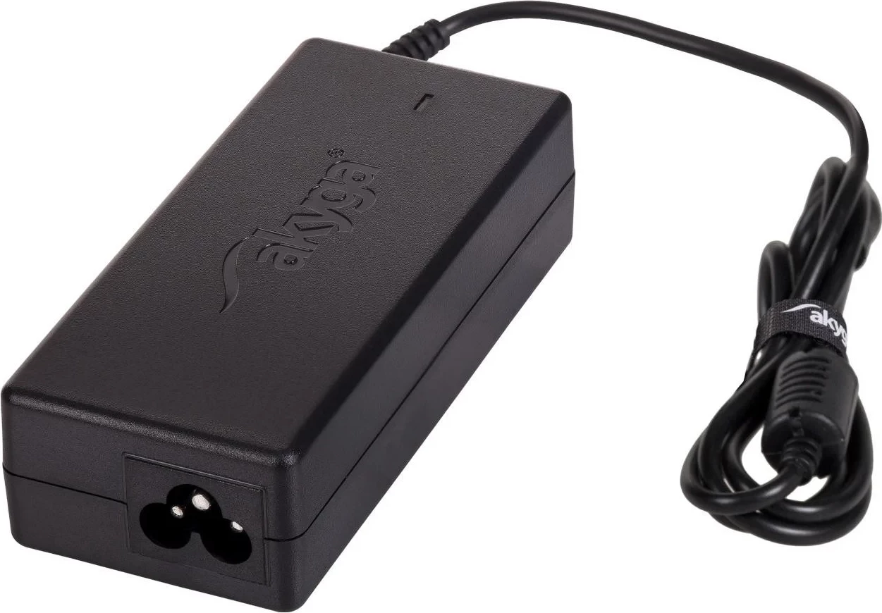 Adapter për laptop Akyga AK-ND-72, 19V / 4.22A, 80W, 5.5 x 2.5 mm, 1.2m