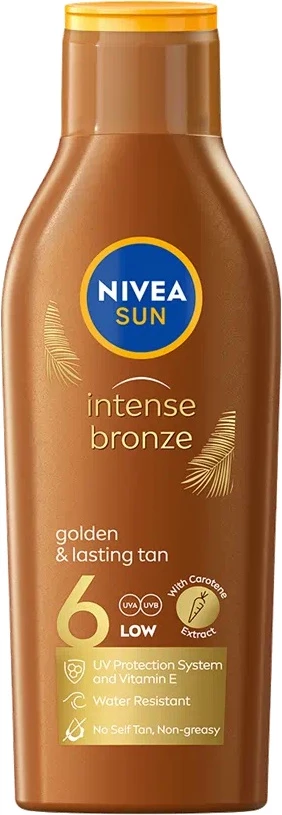 Balsam për trup Nivea Carotene Sun Protection SPF6 për femra, 200ml
