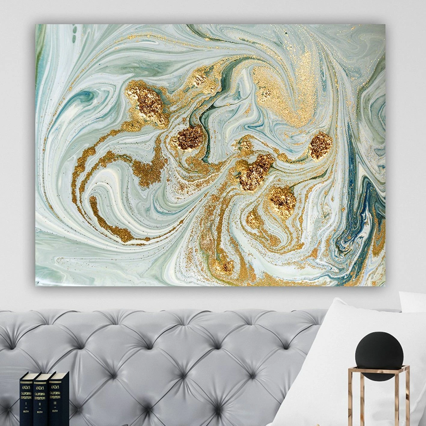 Pikturë dekorative në kanavacë, shumëngjyrëshe, 70x100cm, kornizë druri 3cm, Wallity 66679831_70100