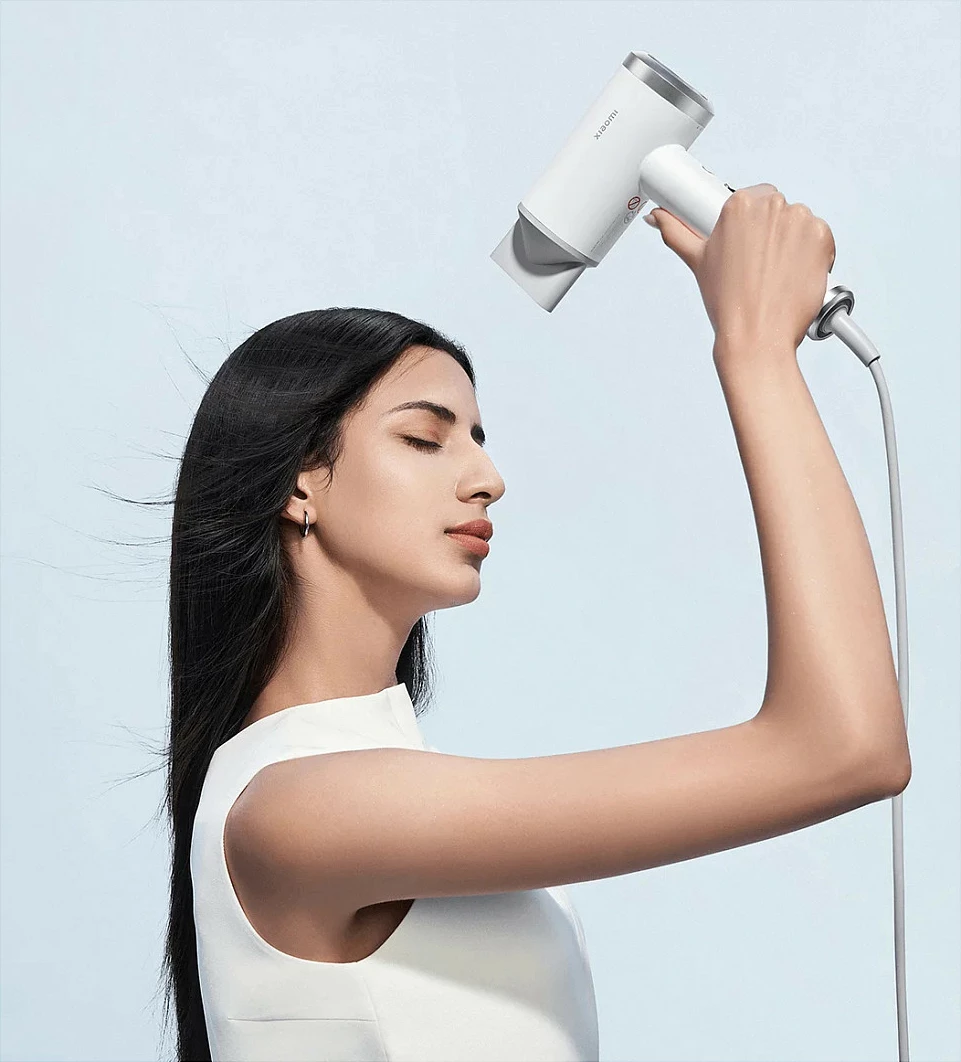 Tharëse flokësh Xiaomi High-Speed Ionic, 1600W, e bardhë/argjendtë