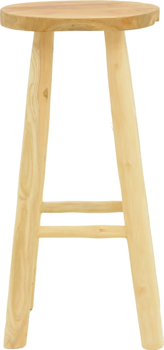 Karrige për bar Nusiwo, dru tik natyral, 35x70cm