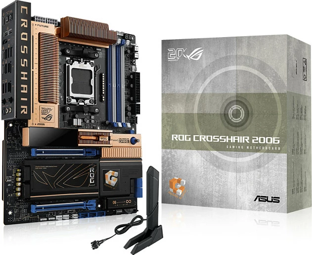Pllakë amë ASUS ROG Crosshair 2006 X870E WiFi 7, Socket AM5, ATX, HDMI