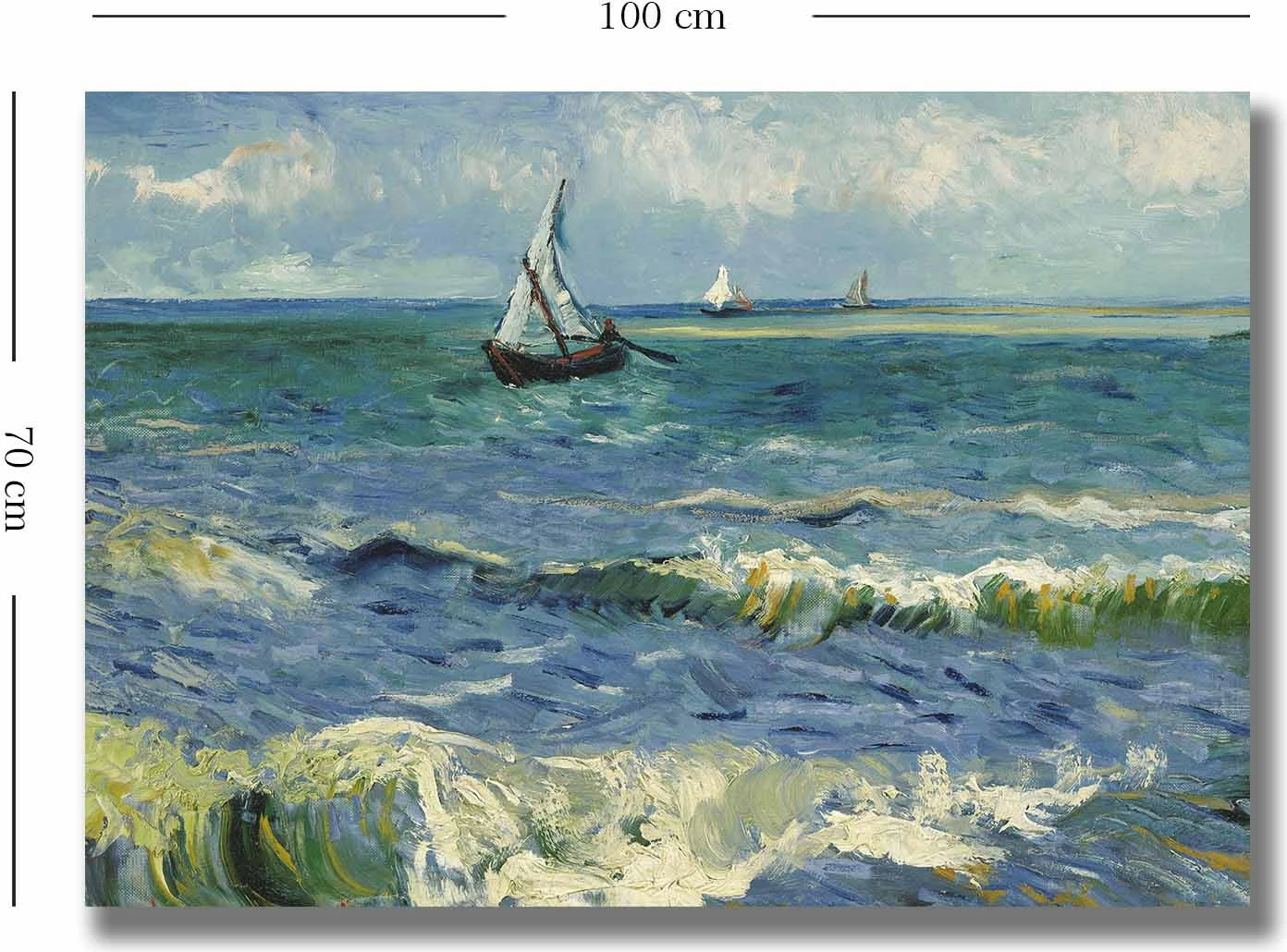 Pikturë dekorative në kanavacë Wallity, 70100VANGOGH007