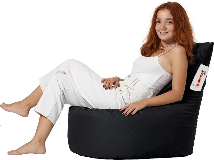 Qese ulëse për kopsht, ngjyrë e zezë, Atelier del Sofa, Baton v2